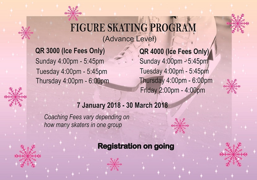ice rink gondolania theme park ice skating flyers